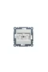 HAGER WL2140 Dupla számítógépaljzat RJ45, cat.5e, FTP - fehér