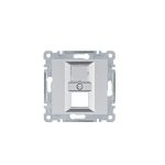 HAGER WL2322 Dupla Keystone - ezüst