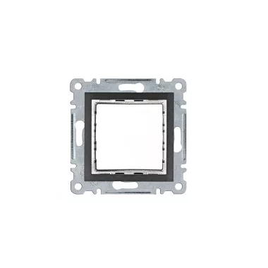 HAGER WL2513 45x45 adapter - fekete
