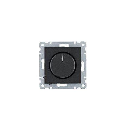 HAGER WL4013 Forgatógombos dimmer - fekete