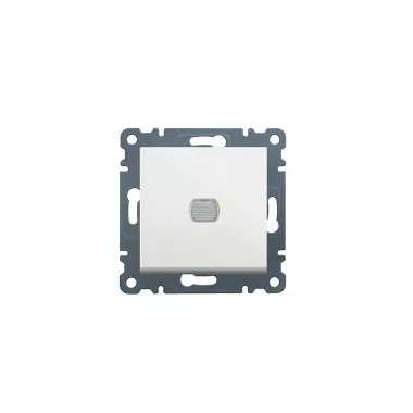 HAGER WL4030 Nyomógombos dimmer - fehér