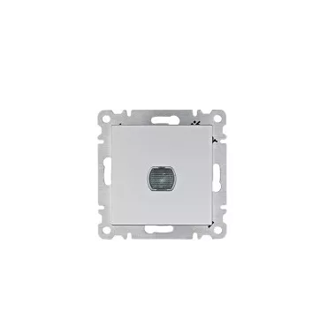 HAGER WL4032 Nyomógombos dimmer - ezüst HAGER WL4032 Nyomógombos dimmer - ezüst