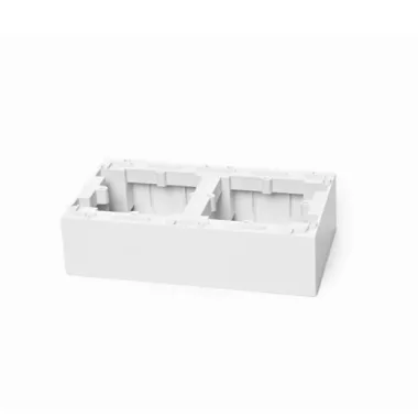 HAGER WL5820 2-es falonkívüli kiemelő keret - fehér INTENSE HAGER WL5820 2-es falonkívüli kiemelő keret - fehér INTENSE