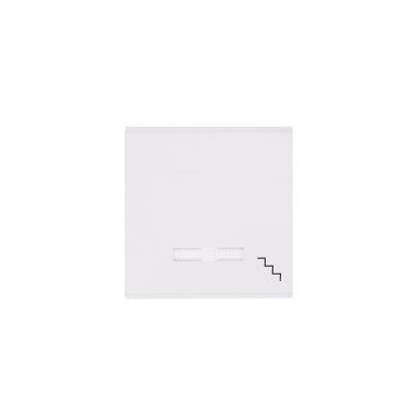 HAGER WL6130 Jelzőfényes billentyű lépcsőjellel - fehér