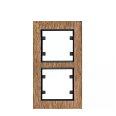 HAGER WL9126 2-es függőleges keret - antik tölgy PASSION HAGER WL9126 2-es függőleges keret - antik tölgy PASSION