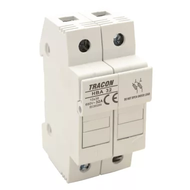 TRACON HBA-2P-32 comutator pentru siguranța cilindrică 32A, 10x38mm