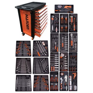 HARDEN HD-520605T Szerszámoskocsi , 465 részes, 7 fiókos