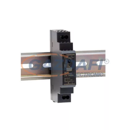   Mean Well HDR-15-12 DIN sínre pattintható tápegység, 15 W, 12 V