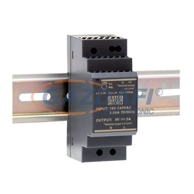 Mean Well HDR-30-12 DIN sínre pattintható tápegység, 24 W, 12 V