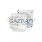 HENSEL EB 04 G Üres tokozat, sima oldalfalakkal, szürke