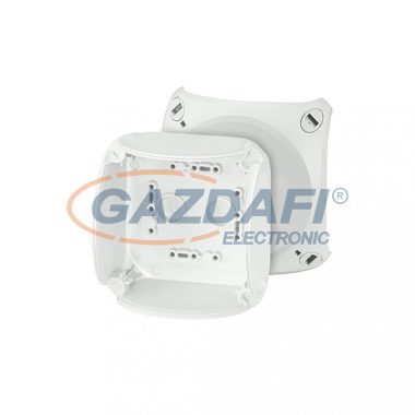 HENSEL EB 04 G Üres tokozat, sima oldalfalakkal, szürke