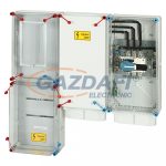   HENSEL HÁFM125-U Áramváltós mérőhely 125 A-ig, 1 felhasználási helyes indirekt mérés, földkábeles csatlakozásra, felületre szerelt, kombinált szekrény kivitelben, tűzeseti lekapcsolással