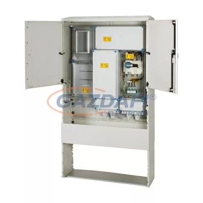   HENSEL HÁFM200TE-U Áramváltós mérőhely 200 A-ig, 1 felhasználási helyes indirekt mérés, földkábeles csatlakozásra, kültéri alkalmazásra, kombinált szekrény kivitelben, tűzeseti lekapcsolással, túlfeszültség levezetővel