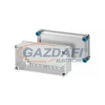   HENSEL K 0100 1-es méretű üres Mi típusú szekrény átlátszó fedéllel