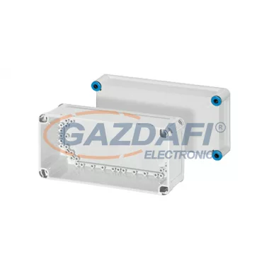 HENSEL K 0101 1-es méretű üres Mi típusú szekrény szürke fedéllel