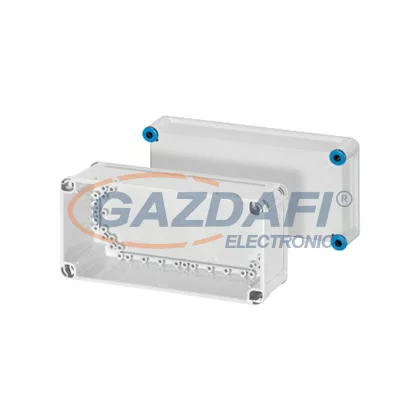   HENSEL K 0101 1-es méretű üres Mi típusú szekrény szürke fedéllel