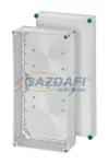 HENSEL K 0401 4-es méretű üres Mi típusú szekrény szürke fedéllel