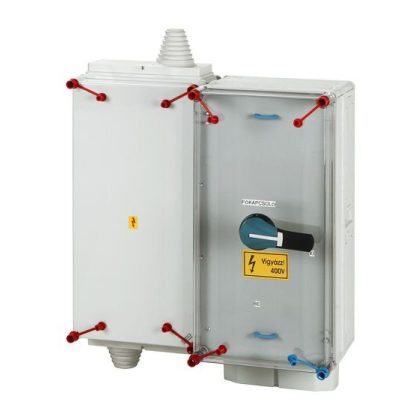   HENSEL Mi SZ 7401-CS Szinti fogadó/leágazó szekrény 125 A-ig, méretlen oldalra, terheléskapcsolóval, csoportos fogyasztásmérés kialakítására