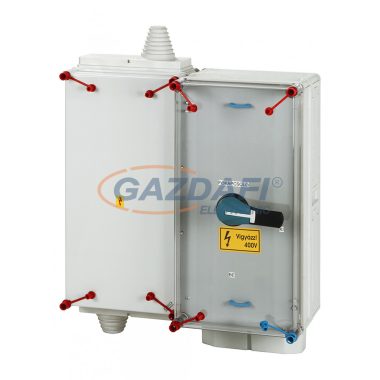 HENSEL Mi SZ 7404-CS Szinti fogadó/leágazó szekrény 200 A-ig, méretlen oldalra, biztosítós terheléskapcsolóval (Fuserblock), csoportos fogyasztásmérés kialakítására HENSEL Mi SZ 7404-CS Szinti fogadó/leágazó szekrény 200 A-ig, méretlen oldalra, biztosítós terheléskapcsolóval (Fuserblock), csoportos fogyasztásmérés kialakítására