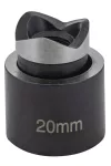TRACON HKS-15-20 Kivágó szerszámfej, kör alak, MG20 tömítőszelencéhez D=20mm
