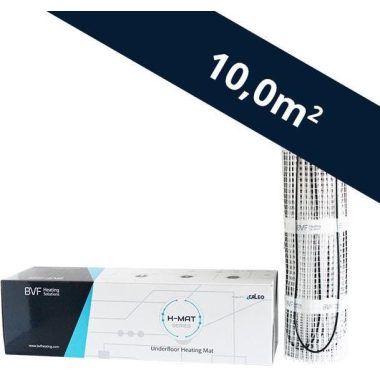 BVF H-MAT beépíthető fűtőszőnyeg 100 watt/m² - 10,0 m² (HMAT100100)