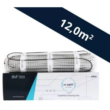 BVF H-MAT beépíthető fűtőszőnyeg 150 watt/m² - 12,0 m² (HMAT150120)
