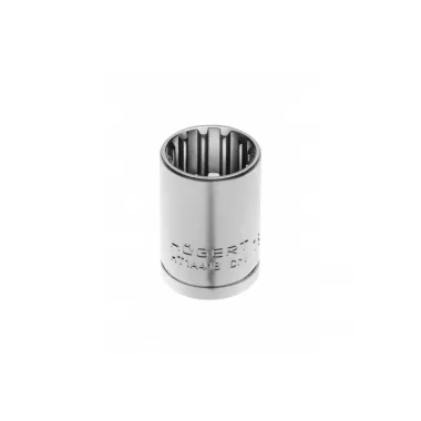 HÖGERT HT1A413 Spline 1/2’’ dugókulcs 13 mm , CrV50BV30, DIN 3121 