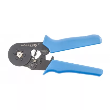   HÖGERT HT1P205 Krimpelő fogó vékony falú érvéghüvelyekhez 0.25-6 mm²