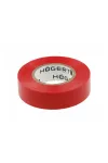 HÖGERT HT1P282 Szigetelőszalag 0.13 mm x 19 mm x 20 m, piros