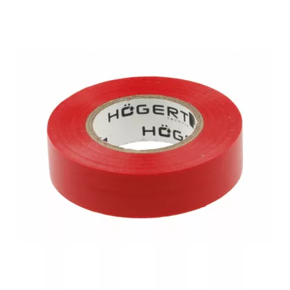 HÖGERT HT1P282 Szigetelőszalag 0.13 mm x 19 mm x 20 m, piros HÖGERT HT1P282 Szigetelőszalag 0.13 mm x 19 mm x 20 m, piros