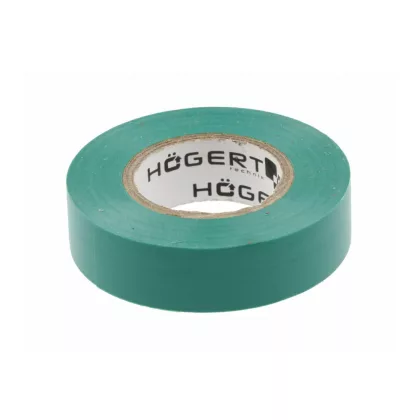   HÖGERT HT1P284 Szigetelőszalag  0.13 mm x 19 mm x 20 m, zöld