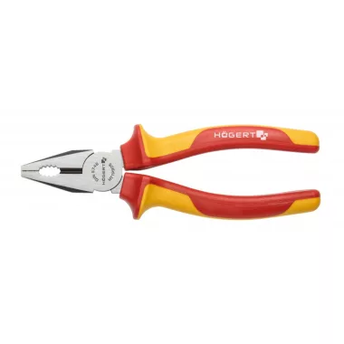HÖGERT HT1P905 Szigetelt kombinált fogó 180 mm, 1000 V, VDE
