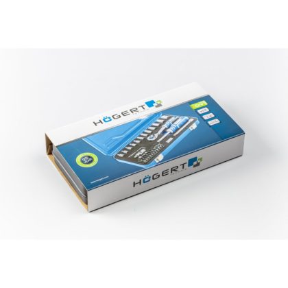   HÖGERT HT1R485 Szerszámkészlet  53 db, CrV acél, racsnis fogantyú 72 T 