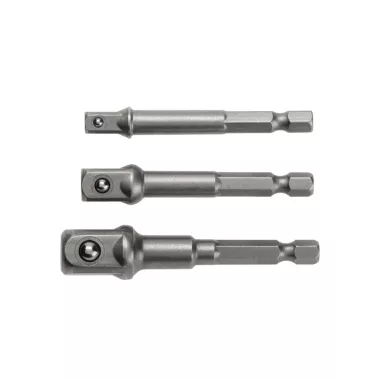 HÖGERT HT1S445 Dugós bit adapterek, 1/4", 3/8", 1/2"