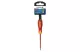 HÖGERT HT1S902 Szigetelt hornyos csavarhúzó 2,5 x 75 mm, 1000 V, S2 acél