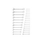   HÖGERT HT1W496 Kombinált villáskulcs készlet, 26 db, 6-32 mm, CrV, DIN 3113