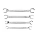 HÖGERT HT1W730 Dupla villáskulcs készlet, 4 db, 8-17 mm