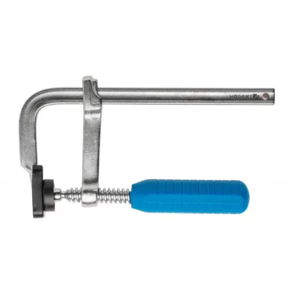 HÖGERT HT3B911 Acél kovácsolt F-fogó 160x80mm