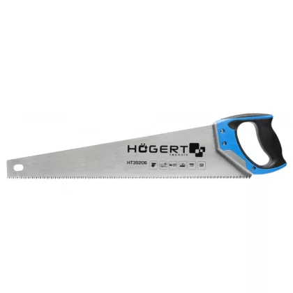   HÖGERT HT3S206 Kézi fűrész 500 mm, 7 TPI, háromoldalú borotvafog