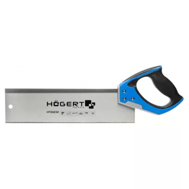 HÖGERT HT3S232 Hátsó fűrész 350 mm, 11 TPI, kétoldalas borotvafog