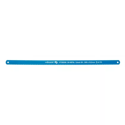   HÖGERT HT3S286 fémfűrész 300 mm, 24TPI, HSS acél, Bi-metál, 2  db.