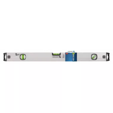 HÖGERT HT4M011 Alumínium szint 100 cm, 3 buborékszint, vízmérték, függőleges nézet