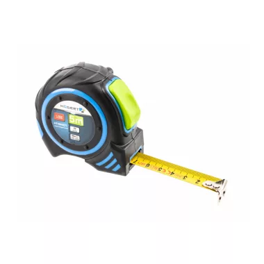 HÖGERT HT4M401 Mérőszalag 5m 19mm automatikus stop nylon mágnessel