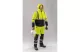 HÖGERT HT5K244-3XL OKER figyelmeztető szigetelt kabát, sárga 3XL