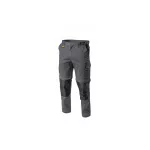   HÖGERT HT5K279-1-2XL EDGAR II védőnadrág  2XL, 270g/m2, erősítések Oxford 600D, Öko-Tex szabvány 100, grafit/fekete 