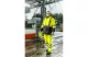HÖGERT HT5K330-3XL LEDA Hi-Vis sárga figyelmeztető kabát parka szigetelt 3XL (58)