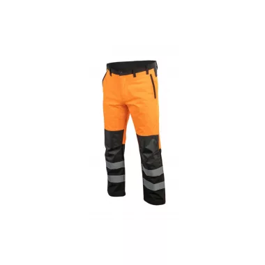 HÖGERT HT5K338-XL TRAUN softshell figyelmeztető nadrág narancssárga XL (54)