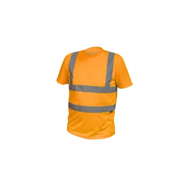 HÖGERT HT5K339-2XL ROSSEL Láthatósági poliészter póló, narancssárga 2XL (56)