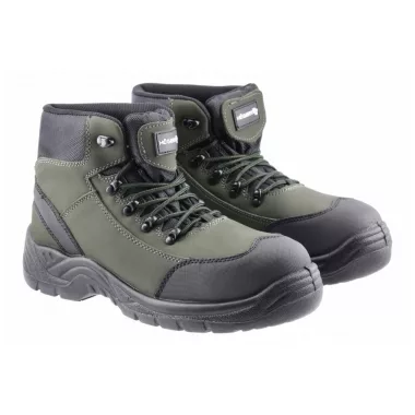 HÖGERT HT5K562-45 RANDOW védőcipő, magas S3 SRC sötétzöld 45-ös méret