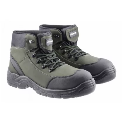   HÖGERT HT5K562-45 RANDOW védőcipő, magas S3 SRC sötétzöld 45-ös méret
